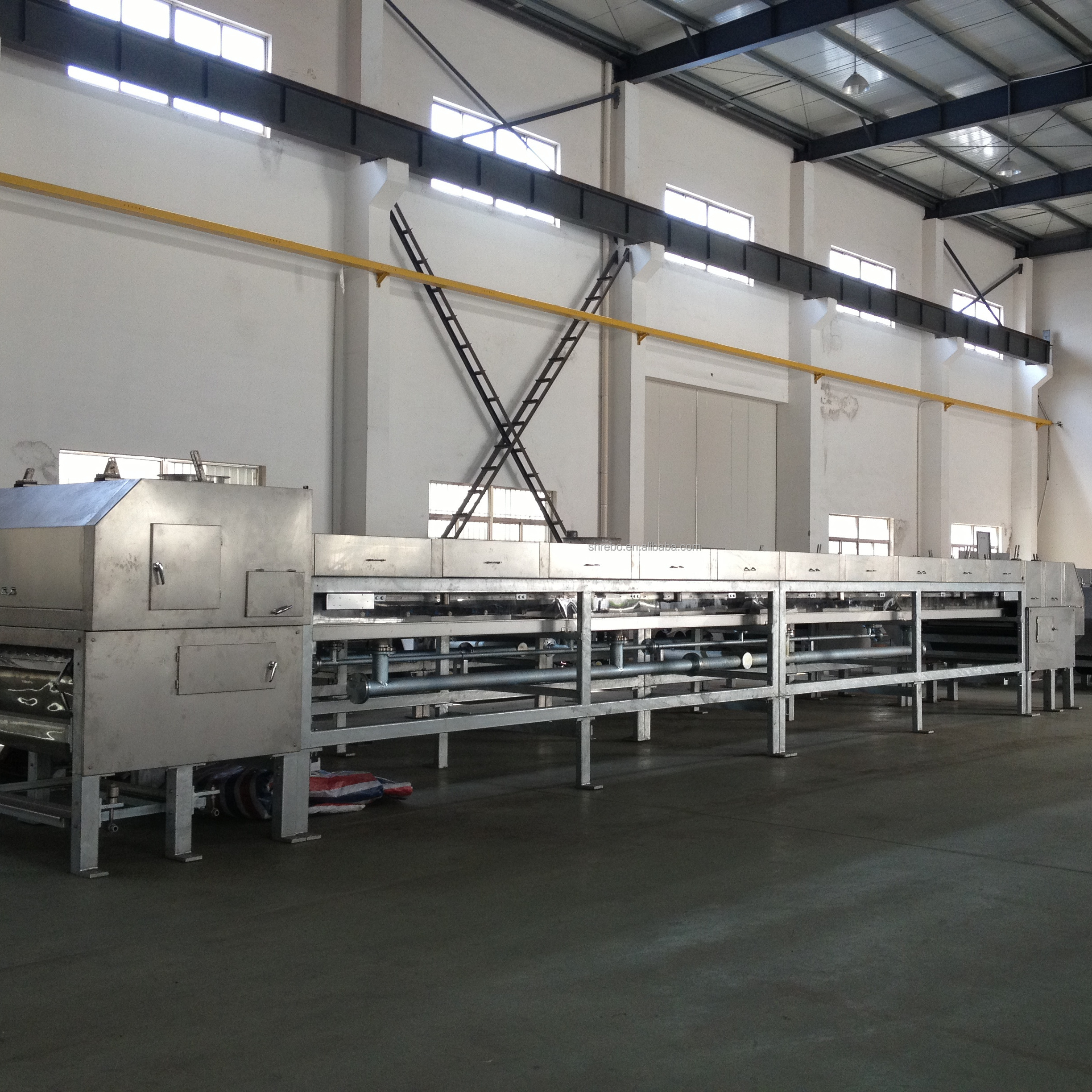 Stainless steel belt Pelletizing system Sulfur Granulator