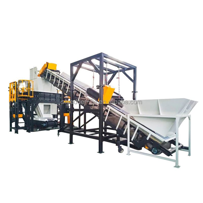 industrial food waste crusher/Fruit and vegetable garbage crusher shredder