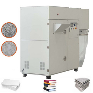 Industrial Two Shaft Poke Cards Document Books Paper Shredder for Commercial Shredding