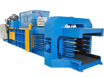 Fully Automatic Horizontal Cardboard Paper Baler Machine