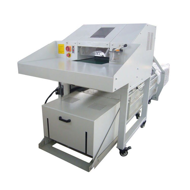 Industrial Document Paper  and Books Strip Cut Shredder with Hydraulic Baler