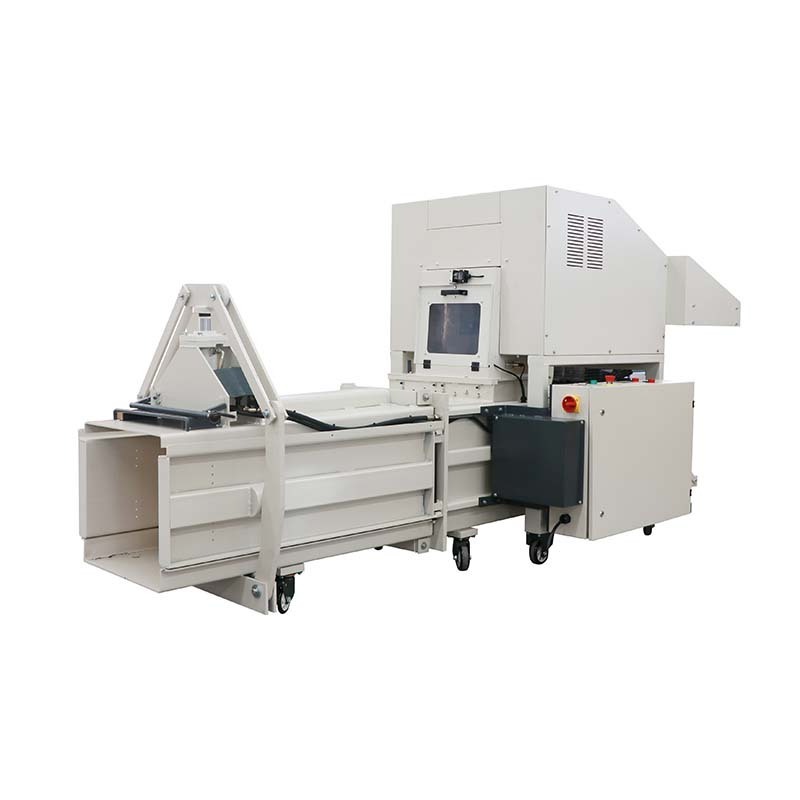 Heavy Duty Magazine Paper Shredder with Hydraulic Baler Machine