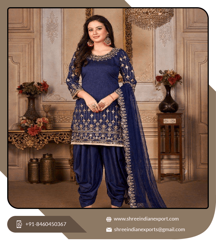 Traditional Muslim Clothing Heavy Embroidered Work Partywear Heavy Salwar Kameez Collection for Women