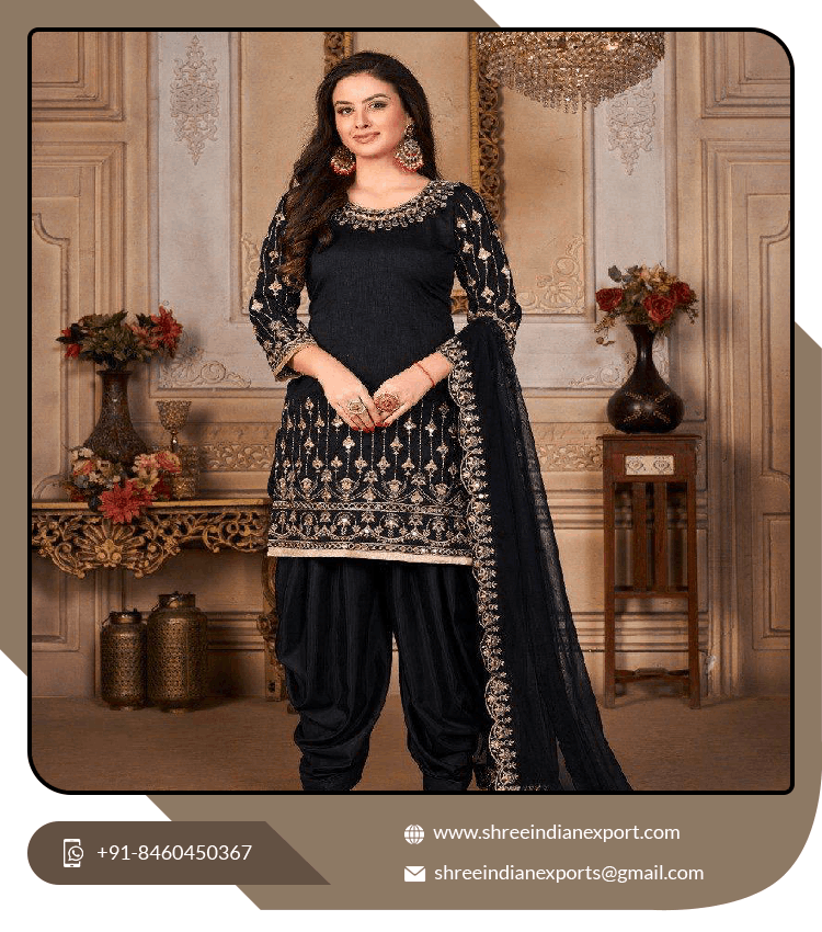 Traditional Muslim Clothing Heavy Embroidered Work Partywear Heavy Salwar Kameez Collection for Women