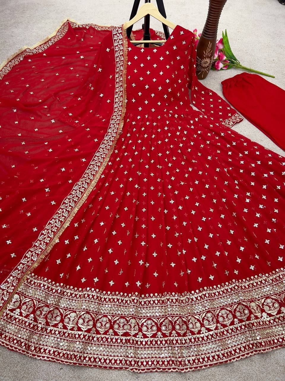 Dandiya Dance Wear Choli- Indian Exclusive Traditional Chaniya Choli - Navratri Festival Costume-Hand Block Print Skirt