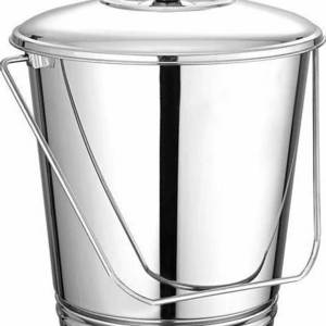 Stainless Steel Bucket with Lid