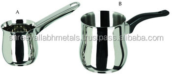 Stainless Steel Coffee Warmer With Stainless Steel Handle & Bakelite Handle