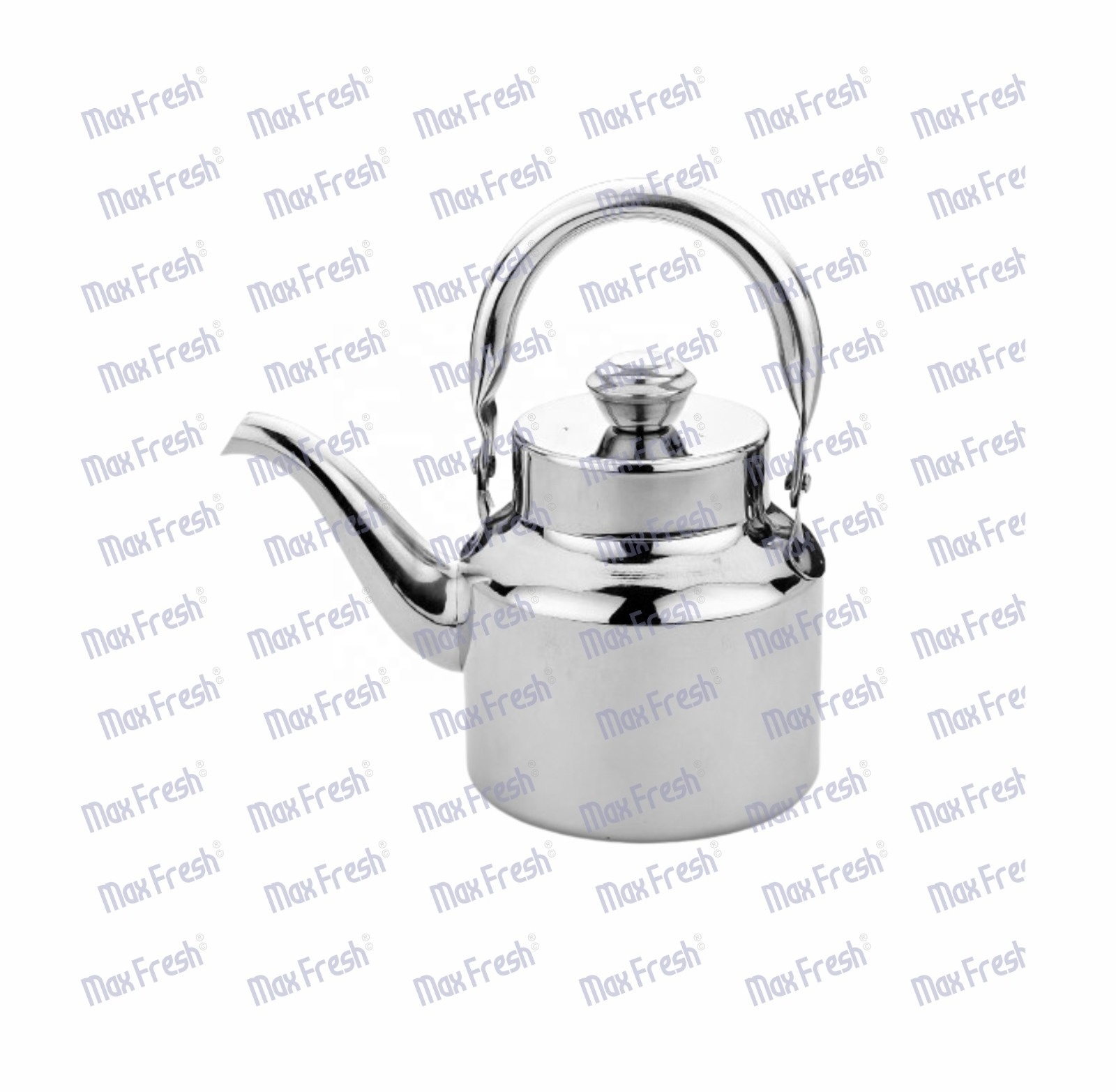 Maxfresh High Quality Traditional Stainless Steel Tea Kettle and Coffee Pot Eco - Friendly Everyday Use Indian Tea Kettle