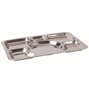 stainless steel military mess hall tray