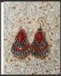 Beautiful Handmade Embroidery earrings