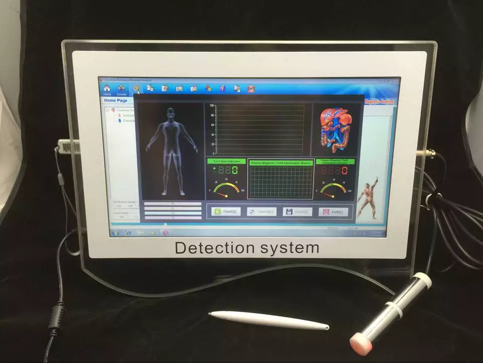 Professional Clinical analytical instruments 49 Reports Computer body health quantum analyzer machine for hospital