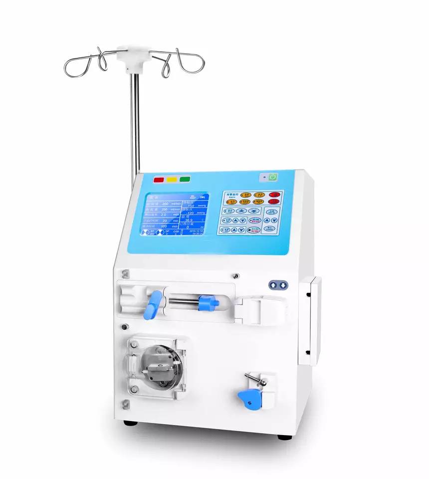 Portable dialysis hemoperfusion kidney hemodialysis machine