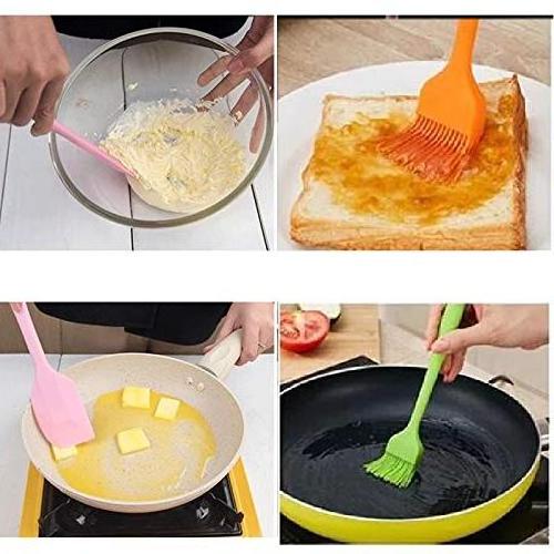 Premium Non-stick Silicone Spatula Pastry Scraper Spatula Baking Tools Heat Resistant Food Grade Kitchen Silicone One Piece