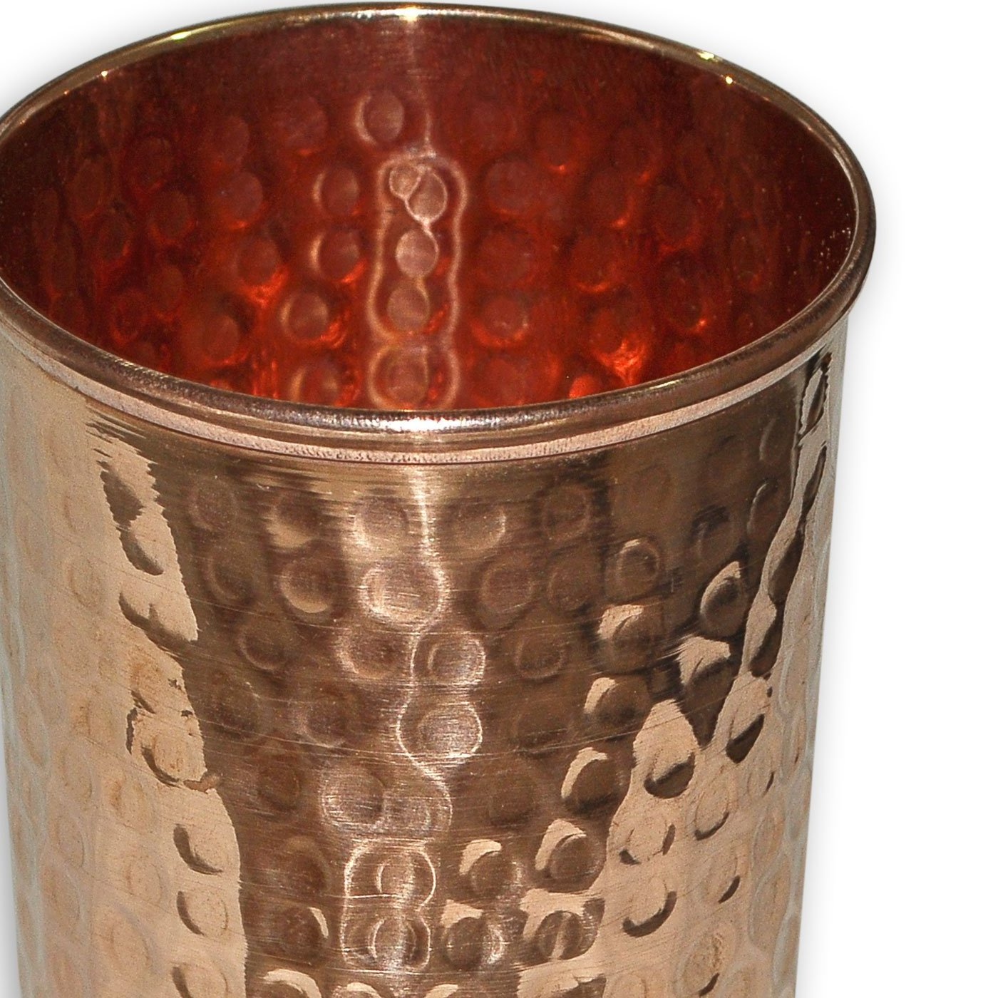 Wholesale Manufacturer Copper Water Tumblers Hammered Style Drinking Cups Perfect Wedding Gift Bulk