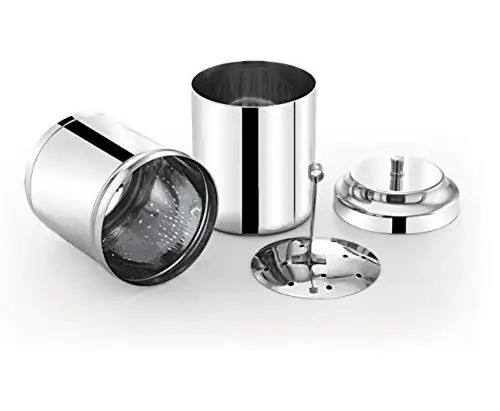 Hot Sale Stainless Steel Made India Coffee Filter Grinder Drip Decoction Maker Home Restaurant Use