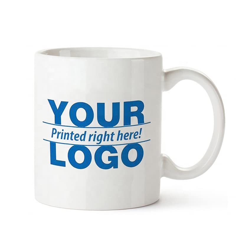 2023 Hot Sale Item Simple White Coffee Sublimation Mugs Blank Ceramic Mug For Sublimation Printing