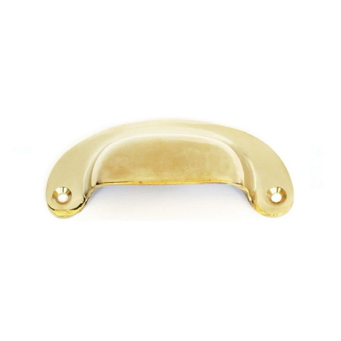 Decorative Solid Brass Rustic Look Cabinet Hardware Products Small Pull Kitchen Modern Drawer Pull Cupboard Handles