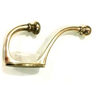 New Brass Coat Hooks Natural Brass Coat Hooks Wall Mounted Hanger Hat Heavy Duty Towel Hooks Home Hardware Accessories