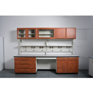 High Quality  Physical& Chemical  Laboratory Equipment Lab Work Bench Lab Furniture With Hanging Cabinet