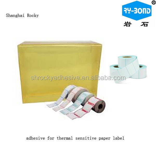 Hotmelt Pressure Sensitive Adhesive for Removable Glass Bottle Paper Label Sticker