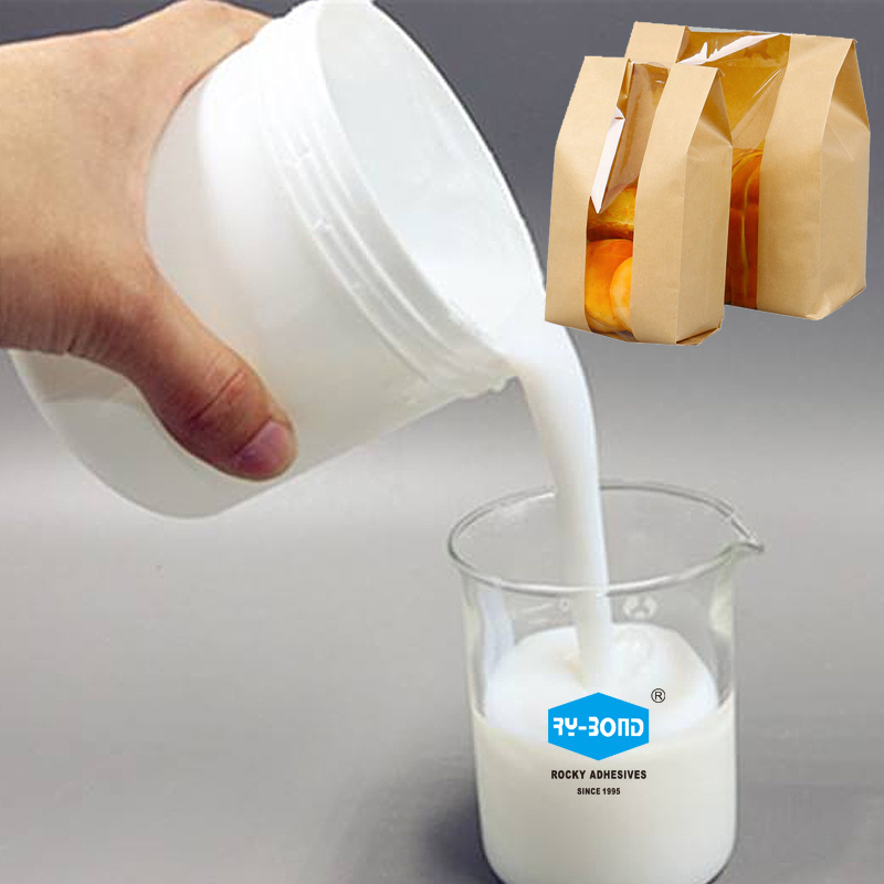 Food grade water base pva glue for paper box bag cold glue for paper packaging