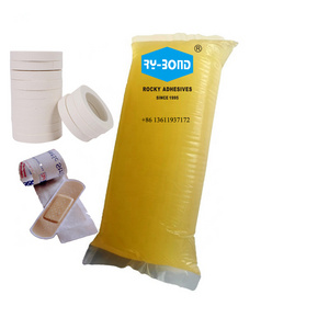 Low smell transparent hotmelt glue nonwoven fabric medical tape plaster bandage hot melt adhesive glue