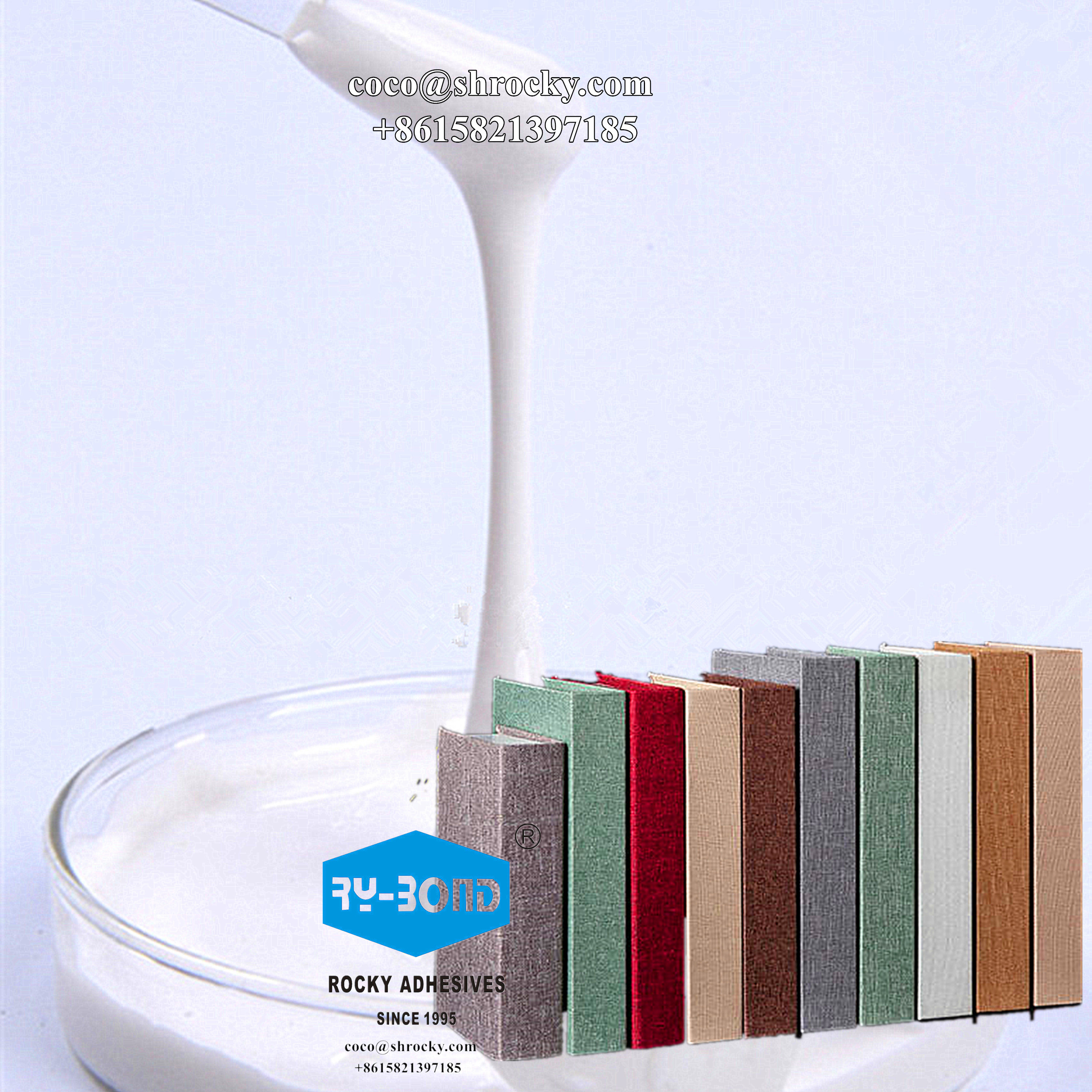 High strength EVA PUR hot melt adhesive glue for perfect book binding