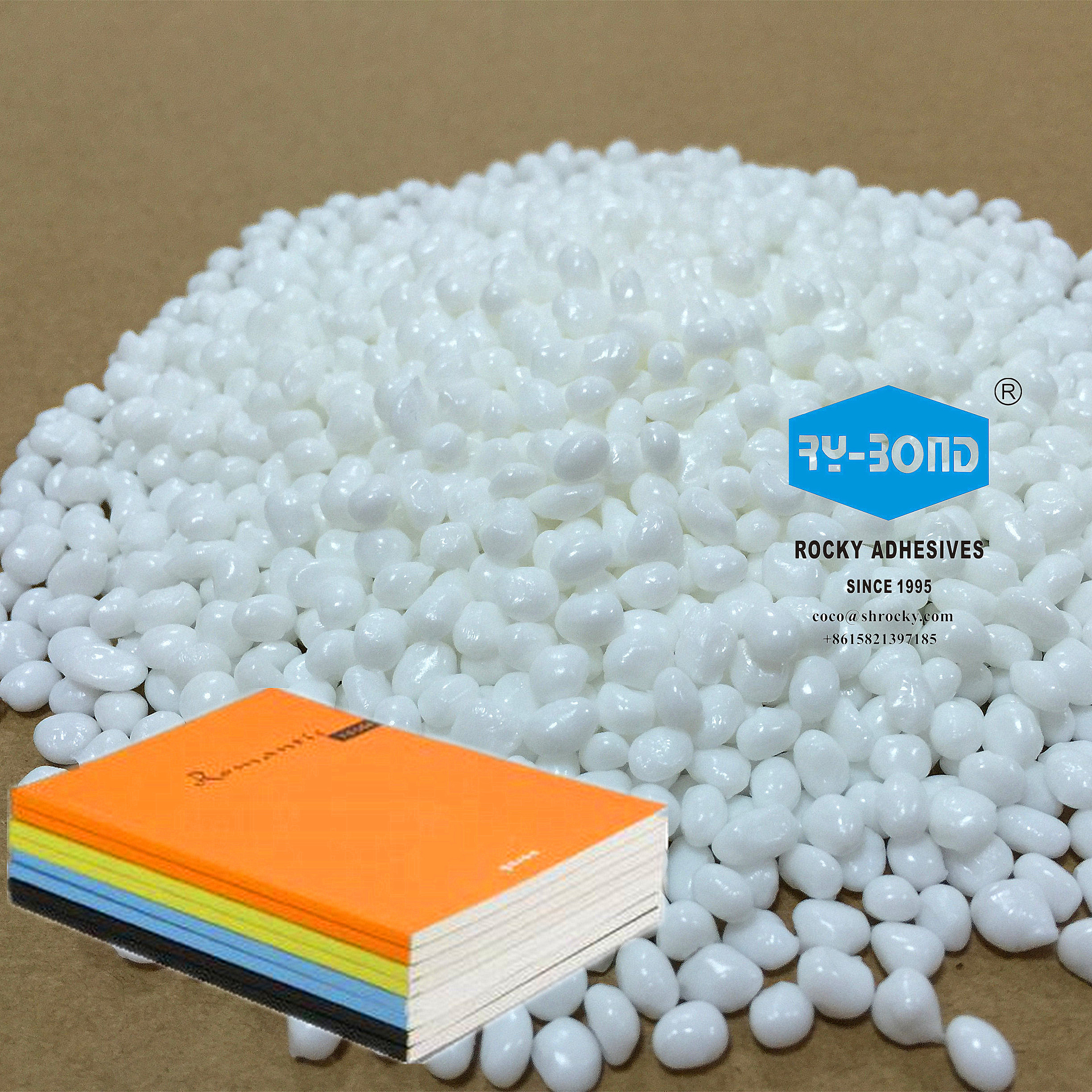 High strength EVA PUR hot melt adhesive glue for perfect book binding