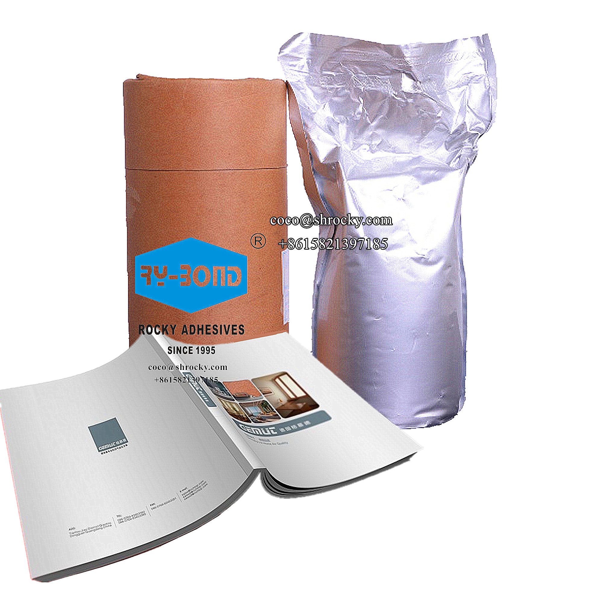 Good supplier notebook school book EVA PUR hotmelt adhesive for perfect bookbinding book spine side glue