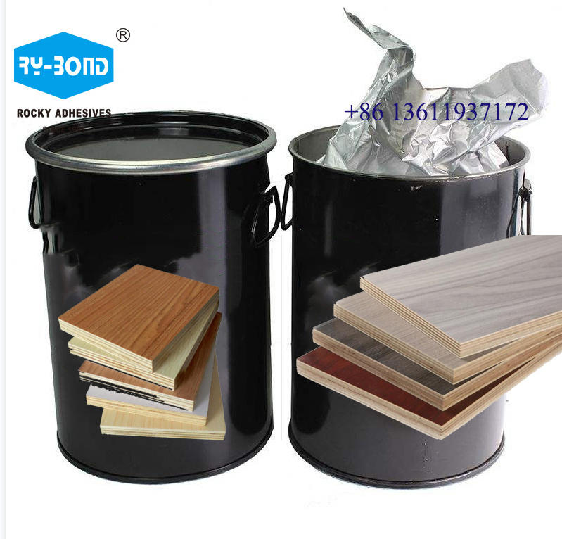 PUR PU Hot Melt Adhesives Glue Moisture Cured Polyurethane Glue for PET acrylic plywood HPL lamination PUR hotmelt adhesive