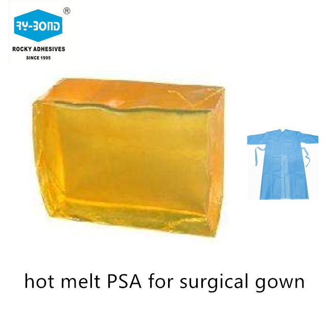 Excellent quality hot melt glue for disposable non-woven medical surgical cloth gown making