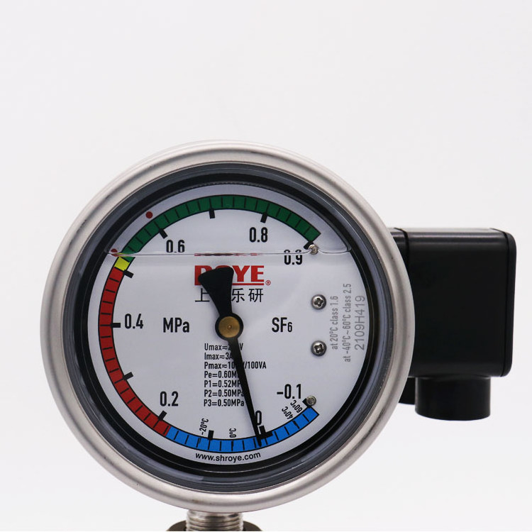 ROYE Factory Supply High precision sulfur hexafluoride Remote Gas Density Relay