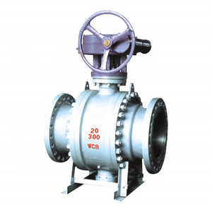 API  Factory High Quality  Long distance Pipeline Trunnion Fixed Ball Valve for water oil gas