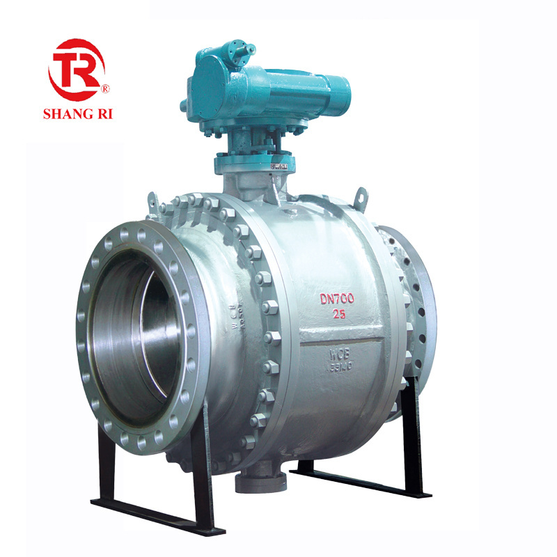 API  Factory High Quality  Long distance Pipeline Trunnion Fixed Ball Valve for water oil gas