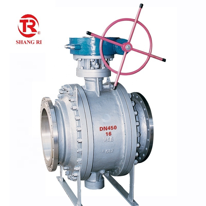 API  Factory High Quality  Long distance Pipeline Trunnion Fixed Ball Valve for water oil gas