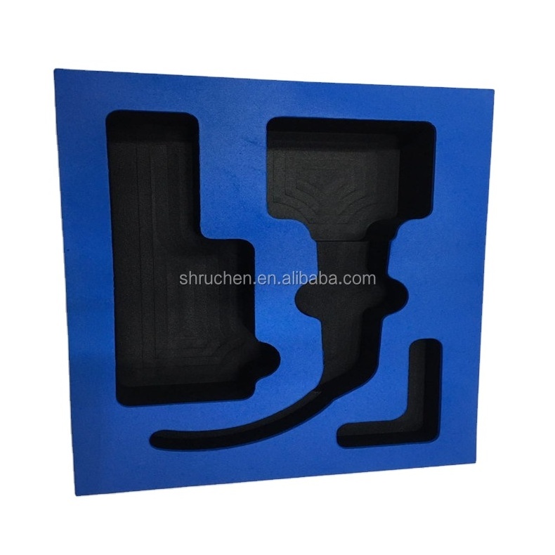 Customizable EVA Molded shape foam carved packaging lining  eva foam mat sheet packaging/sponge foam tray