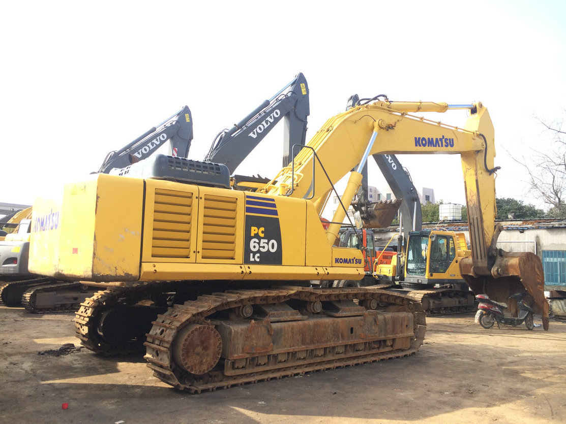 Used Crawler Excavator KOMATSU pc650 used large Excavator komatsu PC650 PC450 Used excavator Komatsu Pc650 pc450