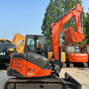 HIgh quality Used hitachi ZX65U Used excavator 6 ton second hand Japanese made Hydraulic Crawler Diggers