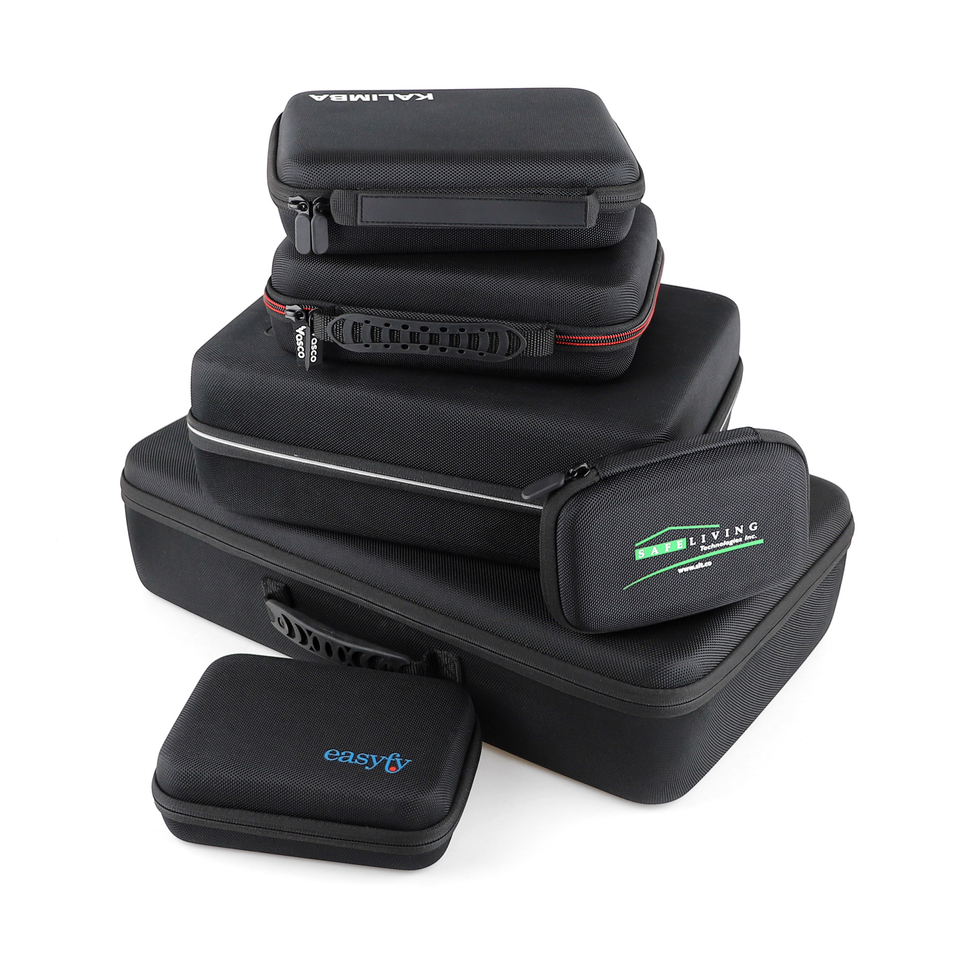 Customizable Universal Hard Carrying Case with Premium Kaizen Pick and Pluck Foam for Portable Electronics