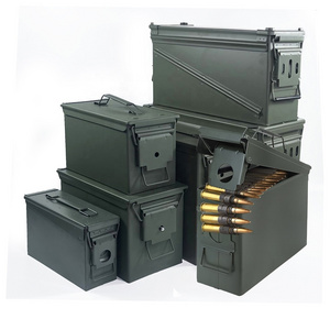 Custom m2a1 m2a2 pa60 pa108 30 Caliber 50 Cal Locking Metal Ammo Can Mini Large