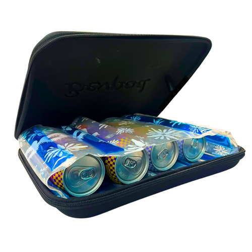 Custom Ultra Slim Cooler Leakproof Mini Cooler Small For 10 Beer Cans Ice Packs Case Travel Bag Beach Bottle Holder