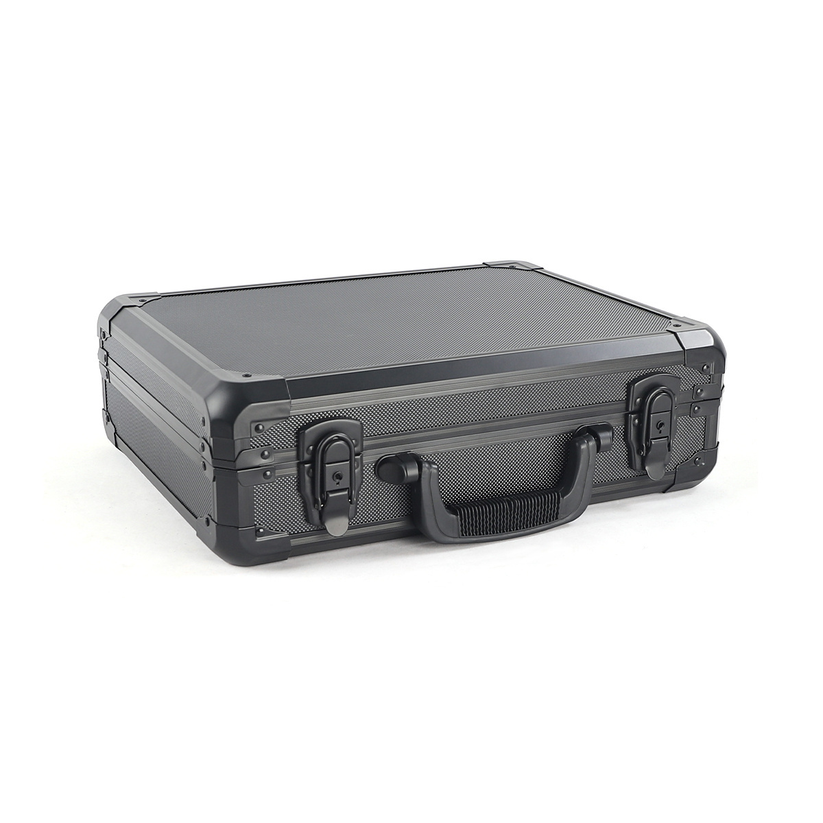 Factory Custom Size Aluminum Instrument Carrying Case Tool Box Fireproof Secure Lock Briefcase