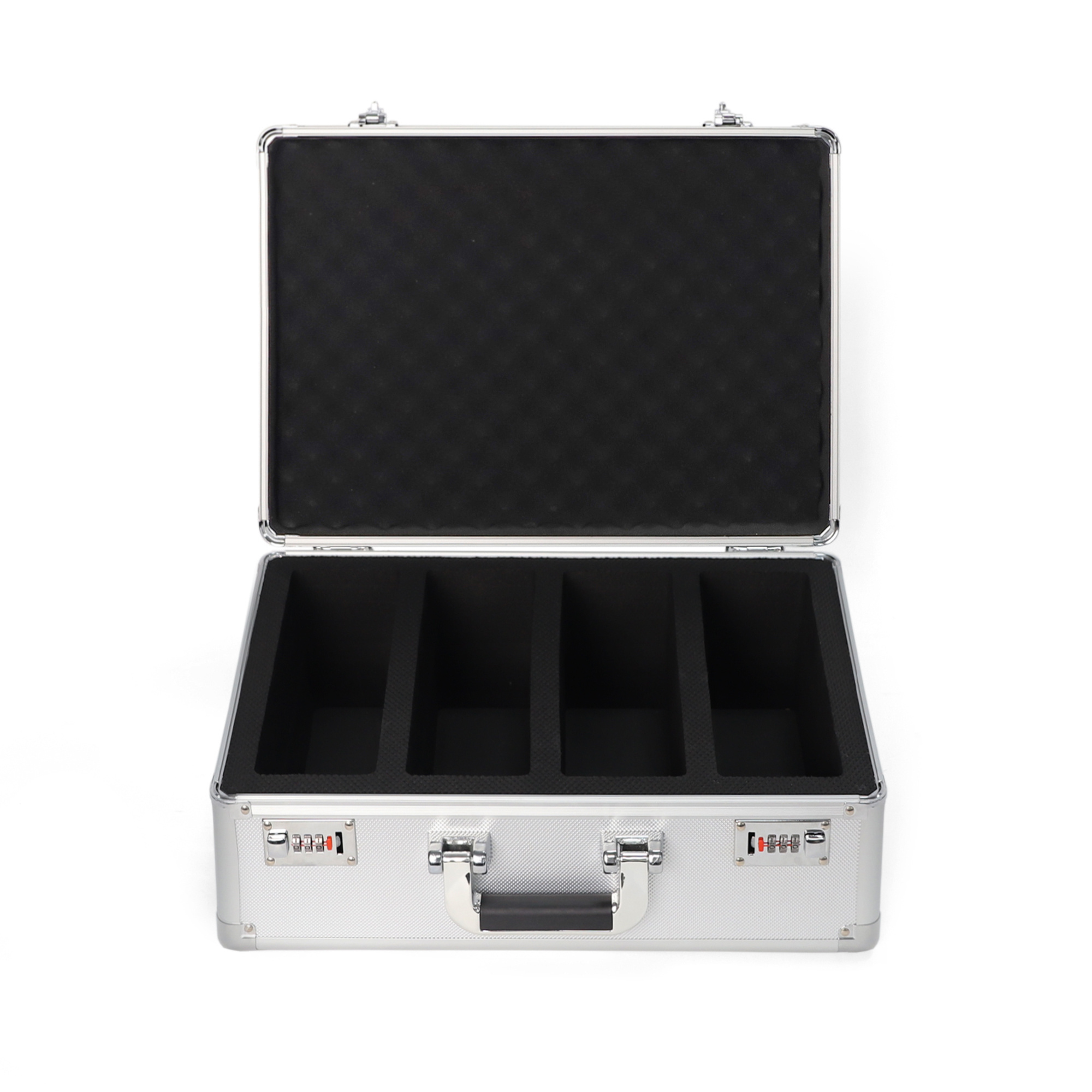 Custom Small Waterproof Storage Hard Carry Aluminum Industrial Tool Storage Case Box with Lock