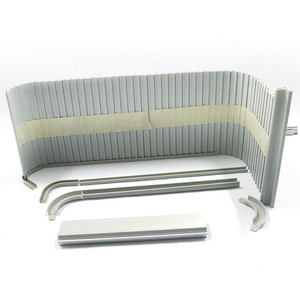 Direct factory manufacturer rolling Open door and finished surface roller shutter door pvc tambour door