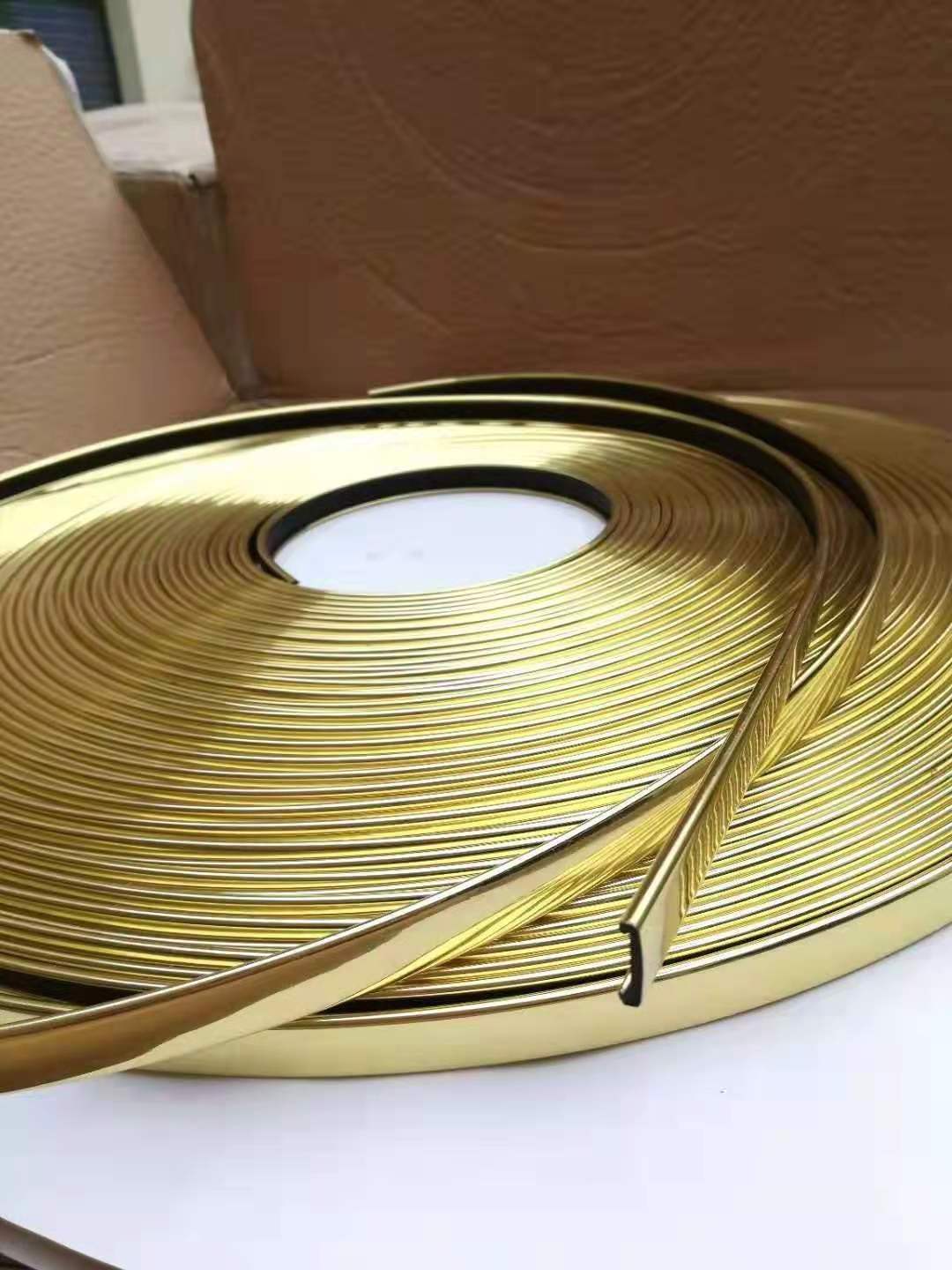 Furniture accessories  high quality ABS/Acrylic/PVC u shape edge banding tapacanto pvc tape edge banding for cabinet decorative