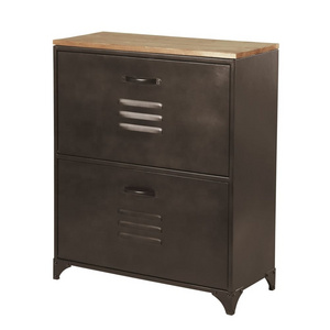 Bedroom Mid Century Furniture Metal Bedside Locker Nightstand Design