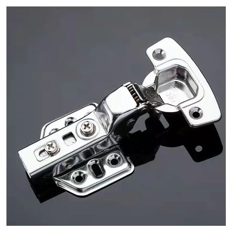 Stainless Steel Hydraulic Hinges Damper Buffer Soft Close Home Kitchen Cabinet Cupboard Door Furniture Hardware