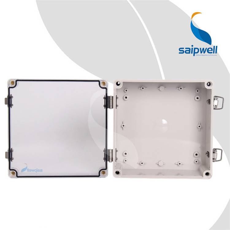 SAIPWELL DS-AGS series metal  clasp plastic IP66 waterproof electrical enclosure electric box switch box junction box