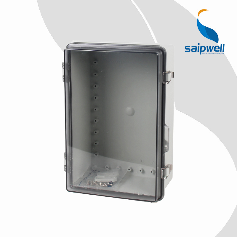 saip Hot Sale IP66 Watertight PC Outdoor Power Supply Box  and project box 400*300*200mm electric box enclosures