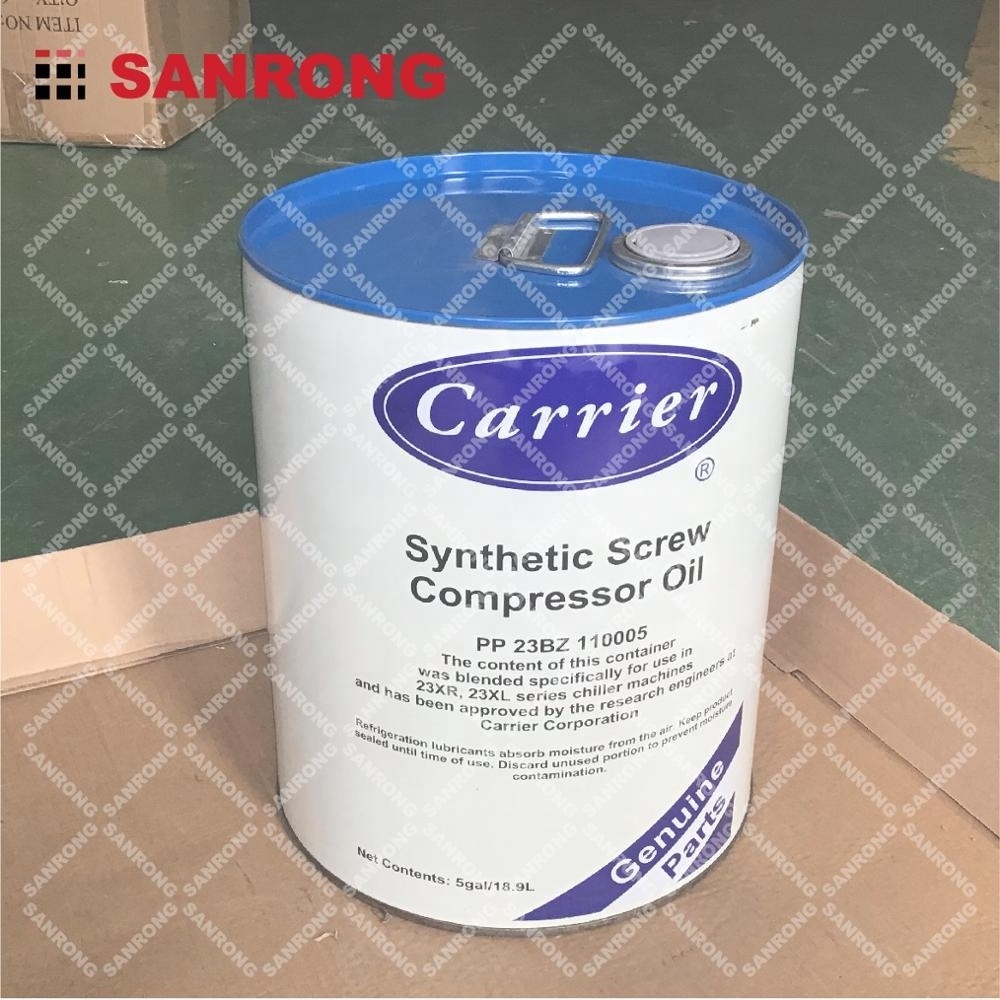 Carlyle Screw Compressor Oil PP 23BZ 110005C Synthetic Screw Oil